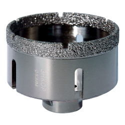 Коронка д/керамогранита ф83мм алм для УШМ сух. рез