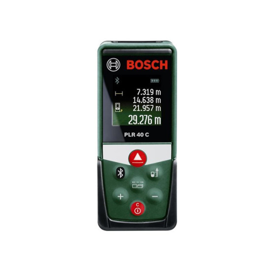Дальномер лазерный BOSCH PLR 40 C в кор. (0.05 - 40 м, +/- 2 мм/м,)