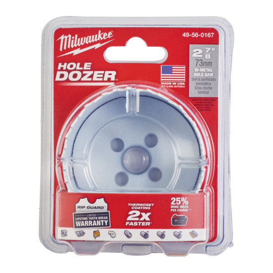 Коронка Bi-Metal Hole Dozer 73x41mm, MILWAUKEE, 49560167