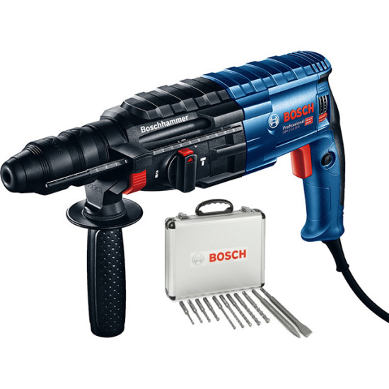 Перфоратор GBH 240 F Professional + SDS Plus Set (11 шт) BOSCH (0615990L2S)