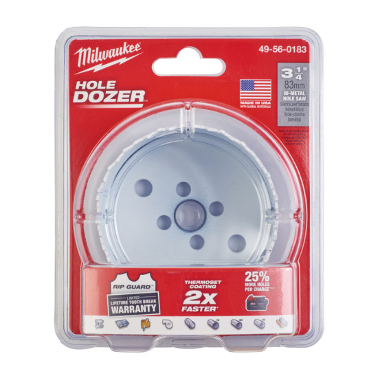 Коронка Bi-Metal Hole Dozer 83x41mm, MILWAUKEE, 49560183