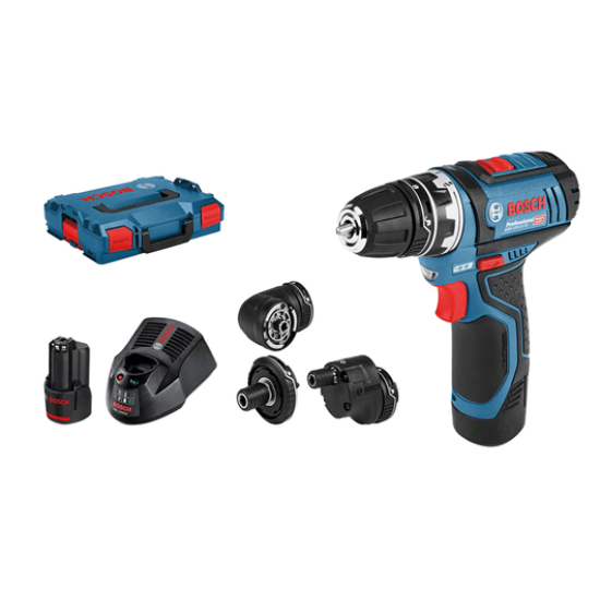 Дрель-шуруповерт аккумуляторная BOSCH Professional GSR 12V-15 FC (06019F6000)