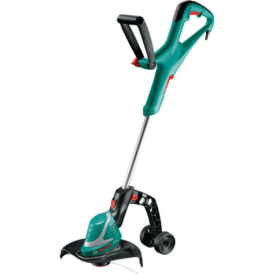 Триммер BOSCH ART 30 + (0.55 кВт, 30 см, с головкой и колёсами, вес 3.0 кг)