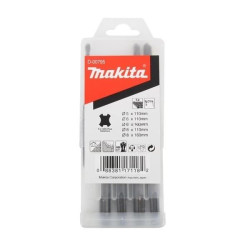 Набор буров 5 шт SDS-Plus Makita D-00795