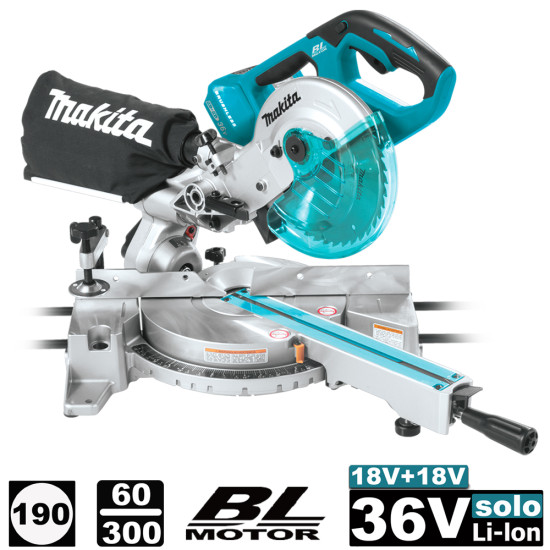 Пила торцовочная аккумуляторная DLS714NZ (DLS 714 NZ) MAKITA