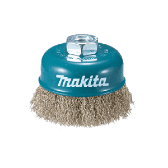 Чашечная щётка с латунным покрытием для УШМ (100 мм; M14) Makita D-39805