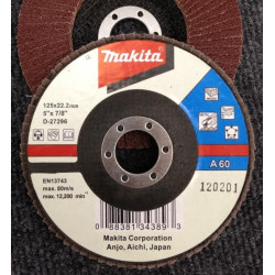 Круг лепестковый 125мм K60 Metal прямой