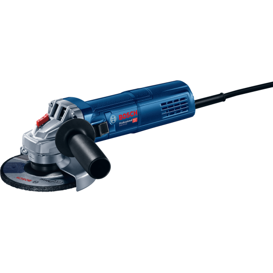 Одноручная углошлифмашина BOSCH GWS 9-115 в кор. (900 Вт, диск 115х22 мм, без регул. об.)