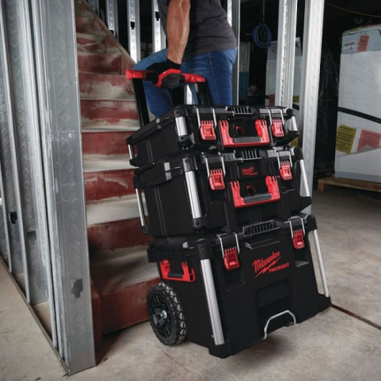 Ящик MILWAUKEE на колесах PACKOUT TROLLEY BOX [4932464078]