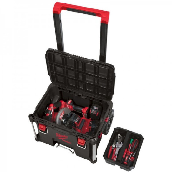 Ящик MILWAUKEE на колесах PACKOUT TROLLEY BOX [4932464078]