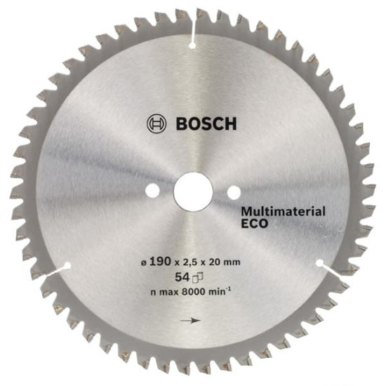Диск пильный ф190x20/16 z54 Multimaterial Eco