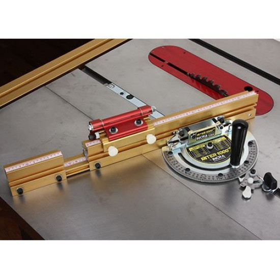 Угловой упор телескопический INCRA Miter 3000 SE (685-1244мм 364 фикc положений с огр. Flip Shop Stop), CMT, M-MITER3000SE