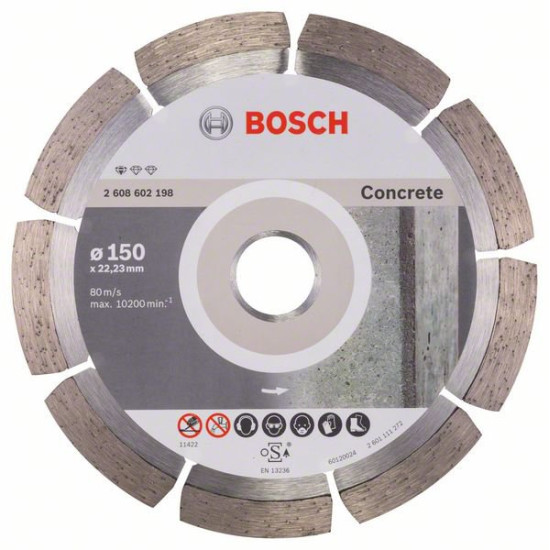 Алмазный отрезной круг Standard for Concrete