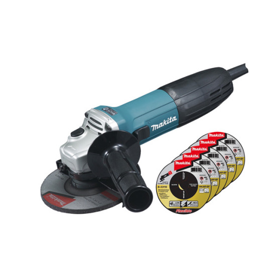 Шлифмашина угловая (болгарка) MAKITA GA 5030 X3 (GA5030X3)