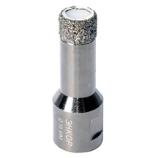 Коронка д/керамогранита ф16мм алм для УШМ сух. рез