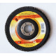 Круг лепест торц ф125х22,2 К80 конич