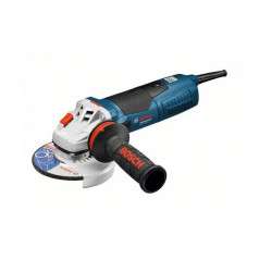 Одноручная углошлифмашина BOSCH GWS 17-125 CIE в чем. (1700 Вт, диск 125х22 мм, вибро, плавный пуск, регул. об.)