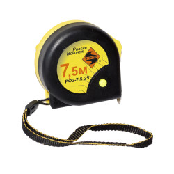 Рулетка с фиксатором 7,5 м 1/12/48 Энкор 6827