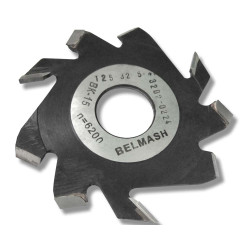 Фреза пазовая с подрезающими зубьями, BELMASH 125х32х5 мм