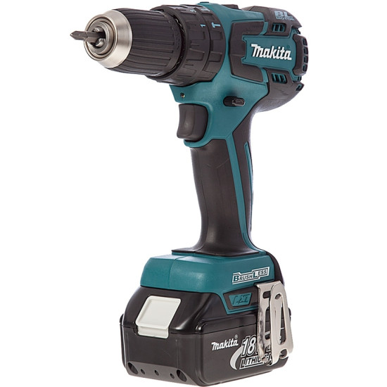 Аккумуляторная ударная дрель-шуруповерт Makita DHP459RFE