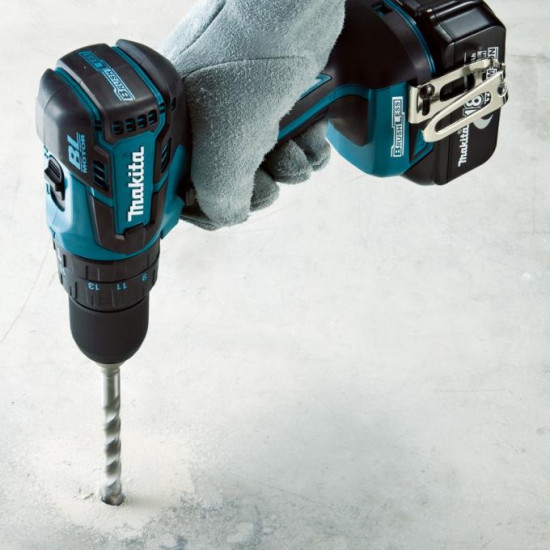 Аккумуляторная ударная дрель-шуруповерт Makita DHP459RFE