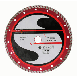 Круг алм ф230х22,2мм турбо универсальный