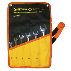Набор ключей комб 6шт чехол