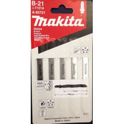 Пилка для электролобзика T101 A HSS 5шт Makita