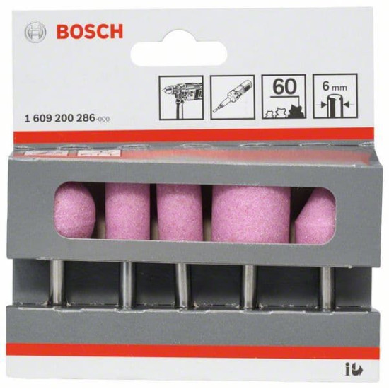 Шарошки, набор 5 шт. хв. 6мм Bosch (1 609 200 286)