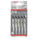 Пилка для лобзика T 101 B Clean for Wood 5 шт. BOSCH (2608630030)