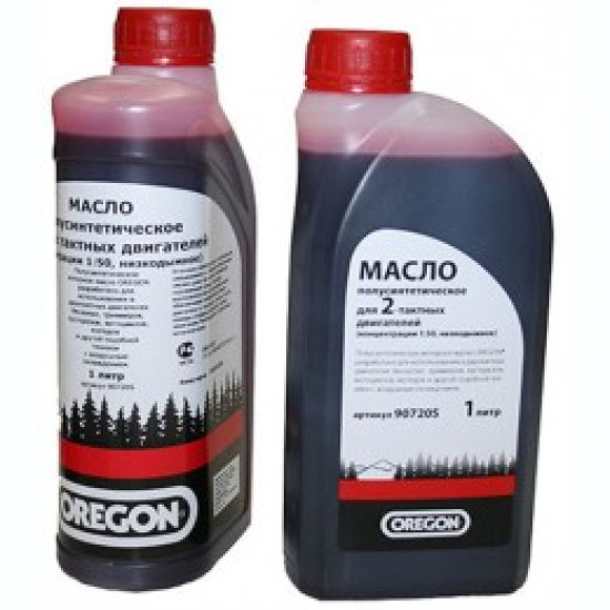 Масло 2T красное 1L, OREGON, 010-6366