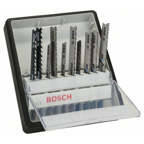 Набор пилок для лобзика Robust Line 10 шт. BOSCH (2607010542)