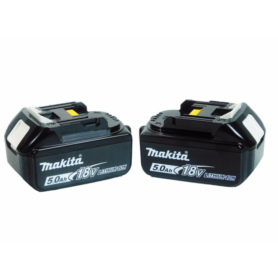 Пилы цепные электрические DUC 353 Z + АКЦИЯ (BL1850B 2 шт.) (18.0 В, 2 акк., 5.0 А/ч, Li-Ion)