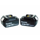 Пилы цепные электрические DUC 353 Z + АКЦИЯ (BL1850B 2 шт.) (18.0 В, 2 акк., 5.0 А/ч, Li-Ion)