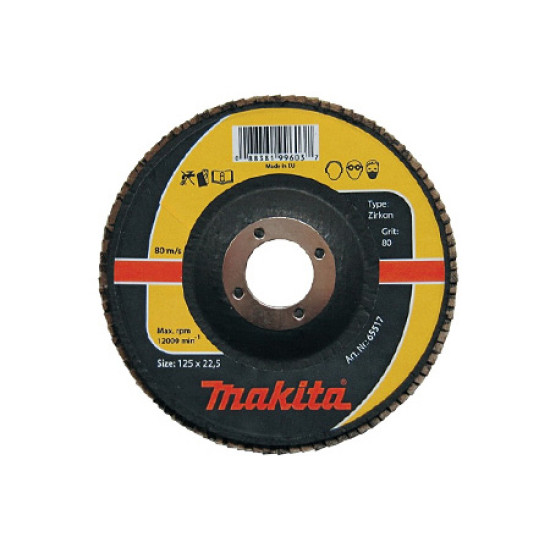 Лепестковый диск MAKITA 125x22,23 мм (P-65492)