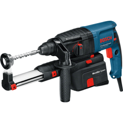 Перфоратор с пылеудалением, с патроном SDS plus GBH 2-23 REA Professional