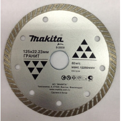 Алмазный круг Makita 125х22.2 строительные материалы B-28058