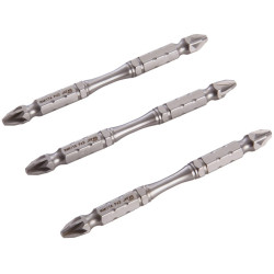 Насадка двусторонняя Silver Torsion PZ2, 85 мм, E-form (MZ), 3 шт Makita B-12790