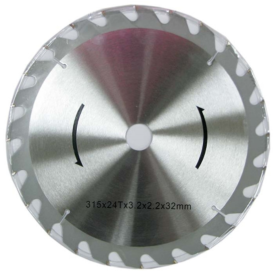 Диск пильный твердосплавный по дереву 315х3,2/2,2х30х24т