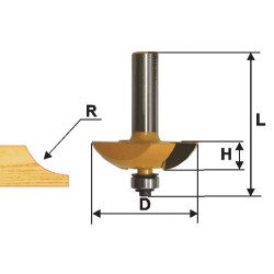 Фреза фигир горизонтальная ф89х16мм хв 12мм