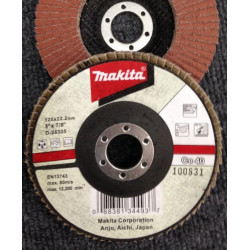 Круг лепестковый 125мм K40 Titan накл