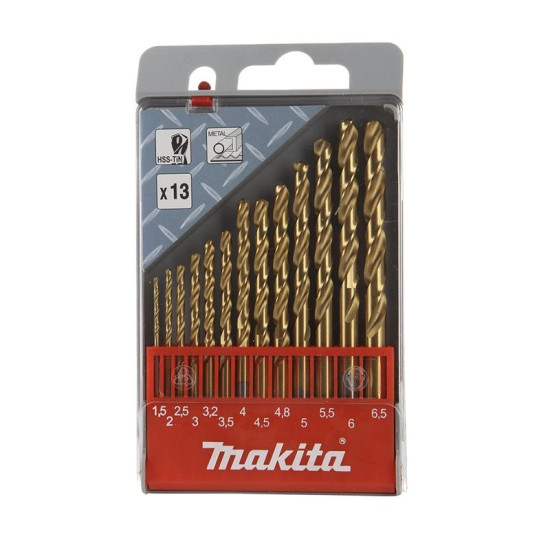 Набор свёрл HSS-TIN 13 шт Makita D-43577