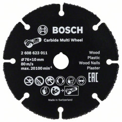 Отрезной диск Carbide Multi Wheel, 76 мм