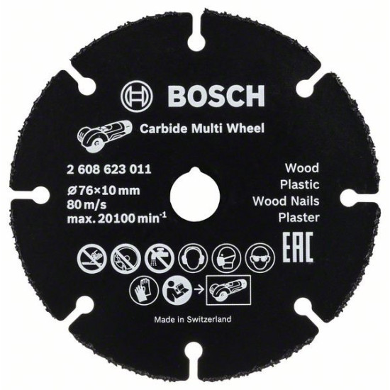 Отрезной диск Carbide Multi Wheel, 76 мм