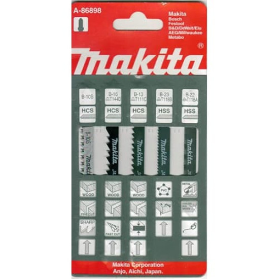 Пилка для электролобзика T101 B HCS 5шт Makita