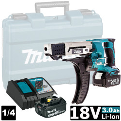 Шуруповерт аккумуляторный DFR550RFE (DFR 550 RFE) для гипсокартона MAKITA